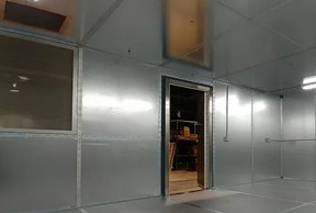 MRI Suite with Galvanized Steel RF Shielding